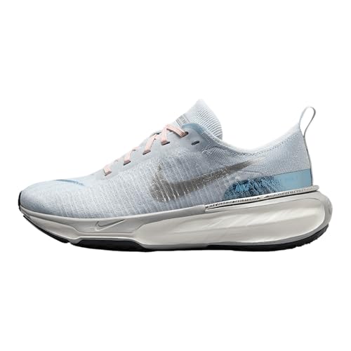 Nike Invincible 3 Women's Road Running Shoes (DR2660-010, Photon Dust/Psychic Blue/Sail/Light Smoke Grey) Size 8