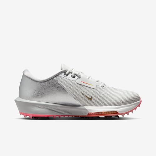 Nike Infinity Tour 2 Golf Shoes (Summit White/Metallic Silver/Iron Grey/Black) Size 11