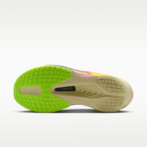 Nike Zoom Fly 6 Women's Road Racing Shoes (Citron Pulse/Volt Ice/Hyper Violet/Indigo Burst) Size 9