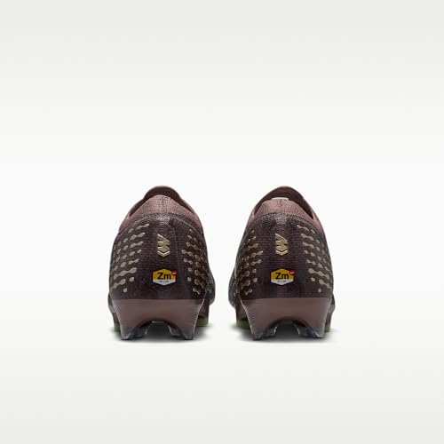 Nike Mercurial Vapor 16 Elite Kylian Mbappe Firm-Ground Low-Top Soccer Cleats (Plum Eclipse/Metallic Silver) Size 8.5