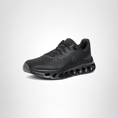 On Women's Cloudtilt Sneakers, Eclipse | Black, 9 Medium US