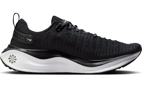 Nike InfinityRN 4 Men's Road Running Shoes (Extra Wide) (FN0881-001, Black/White) Size 9