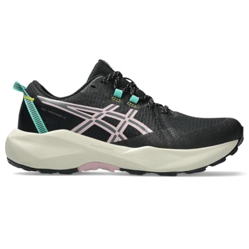 ASICS Women's Gel-Venture 11 Running Shoes, 9.5, Black/MORGANITE