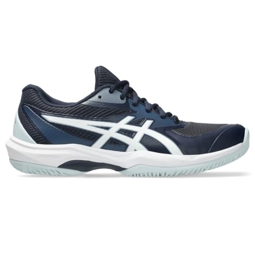 ASICS Women's Game FlyteFoam Tennis Shoes, 9, Midnight/White