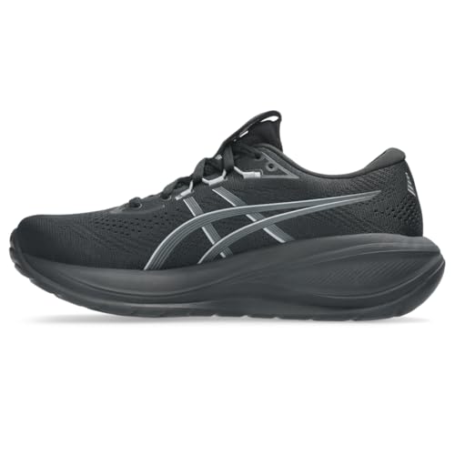 ASICS Women's Gel-Cumulus 28 Running Shoes, 8.5, Black/Carrier Grey