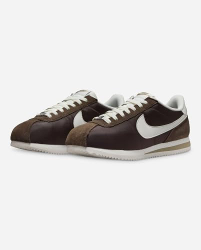 Nike Cortez Women's Shoes (DZ2795-200, Baroque Brown/Khaki/Sail) Size 7