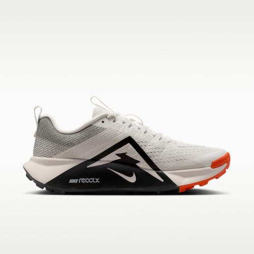 Nike Wildhorse 10 Men's Trail Running Shoes (Summit White/Safety Orange/Phantom/Black) Size 8.5