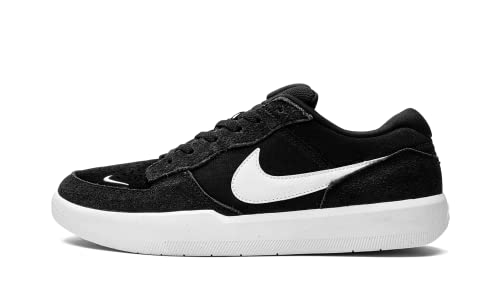 Nike SB Force 58 Skate Shoes (CZ2959-001, Black/Black/White) Size 11