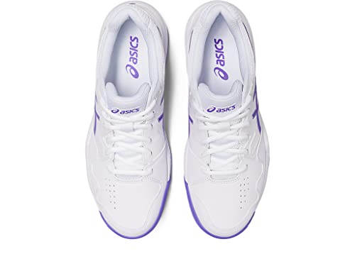 ASICS Women's Gel-Dedicate 7 Tennis Shoes, 9, White/Amethyst