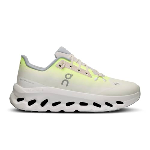 On Women's Cloudtilt Sneakers, Lime | Ivory, White, Green, 10 Medium US