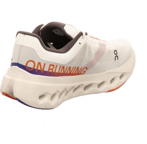 On Womens, Cloudsurfer Next White/Flame 9 Medium