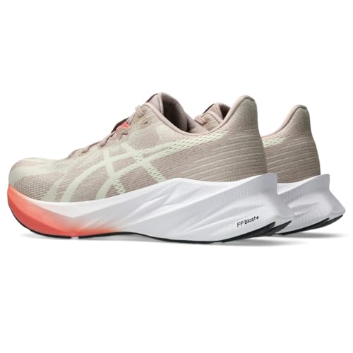 ASICS Women's DYNABLAST 5 Running Shoes, 11, Fawn/Oyster White