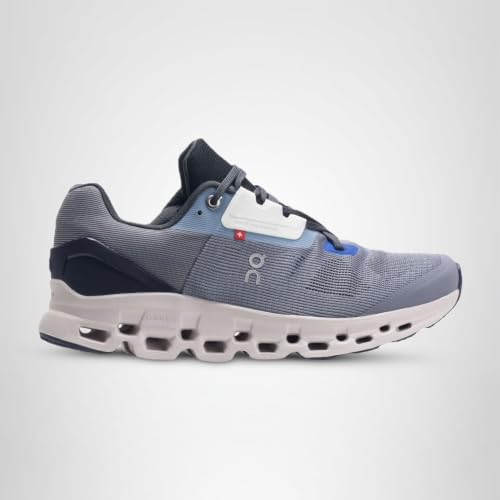 On Cloudstratus Mens Shoes Size 14, Color: Fossil Midnight-Grey