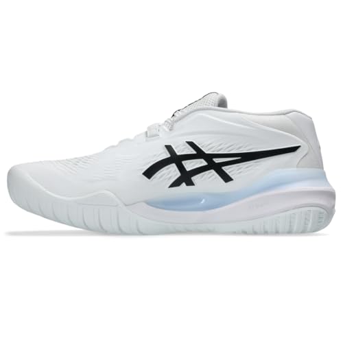 ASICS Men's Gel-Resolution X Tennis Shoes, 10, White/Black