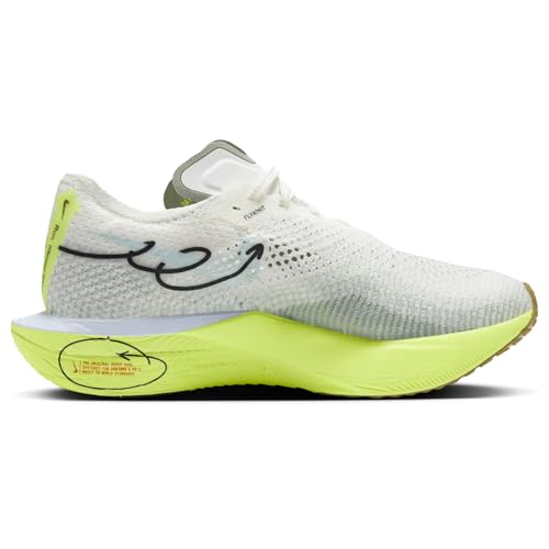 Nike Vaporfly 3 Men's Road Racing Shoes (HQ3450-147, Sail/Volt/Pacific Moss/Glacier Blue) Size 11.5