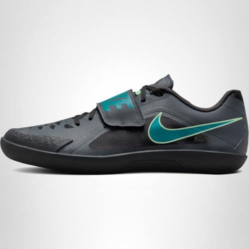 Nike Zoom Rival SD 2 Track & Field Throwing Shoes (FZ9665-001, Black/Electric Algae/Bright Spruce/Volt) Size 7