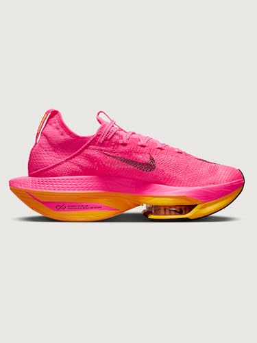 Nike Air Zoom Alphafly Next Flyknit 2 - HYPER PINK BLACK LASER ORANGE WHITE, 6
