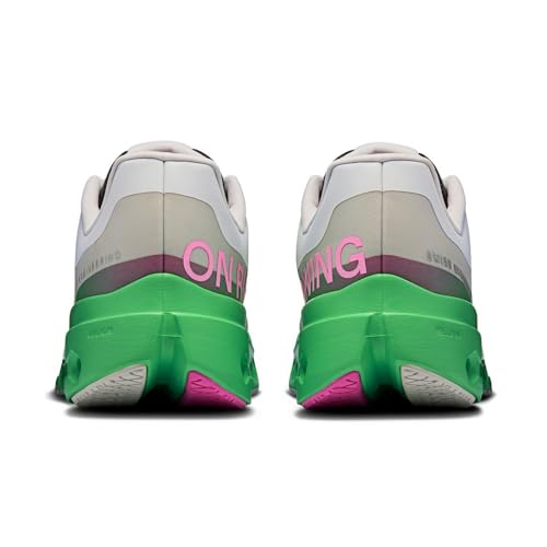 On Men's Cloudsurfer Next Sneaker, Wolf/Honeydew, 12.5