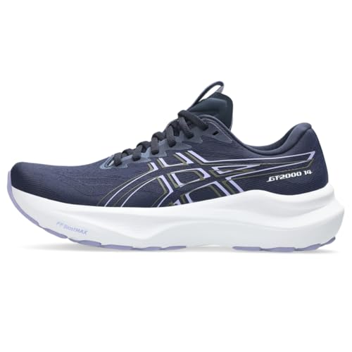 ASICS Women's GT-2000 14 Running Shoes, 10, Midnight/Bluebell