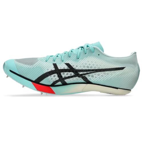 ASICS Unisex METASPEED SP Track&Field Shoes, 7M / 8.5W, Illuminate Mint/Black