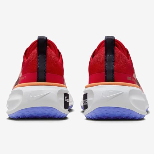 Nike Invincible 3 Men's Road Running Shoes (DR2615-600, University Red/Blue Joy/Rugged Orange) Size 15
