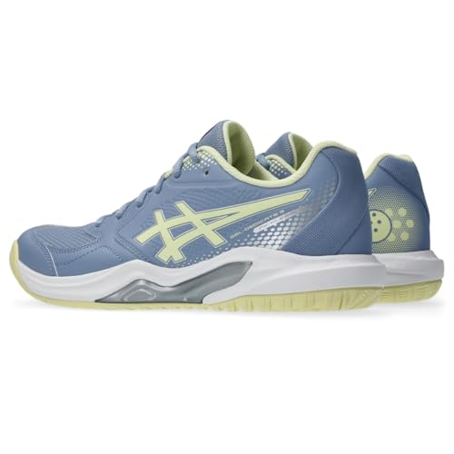 ASICS Women's Gel-Dedicate 9 Pickleball Tennis Shoes, 11, Calm Indigo/Soft Yellow