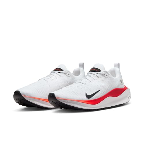 Nike Reactx Infinity Run 4 - Men's (DR2665-104, Black/Red/White) Size 8