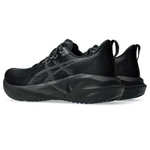 ASICS Novablast 5 Mens Sneaker, Black/Carrier Grey, 9.5 US