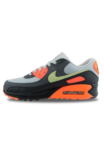 Nike Men's Air Max 90 Smoke Grey/Limelight (DM0029 018) - 8