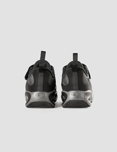 Nike Little Kid's Air Max Nova LifestyleShoes, Black/Anthracite-Cool Grey-Wolf Grey, 1Y