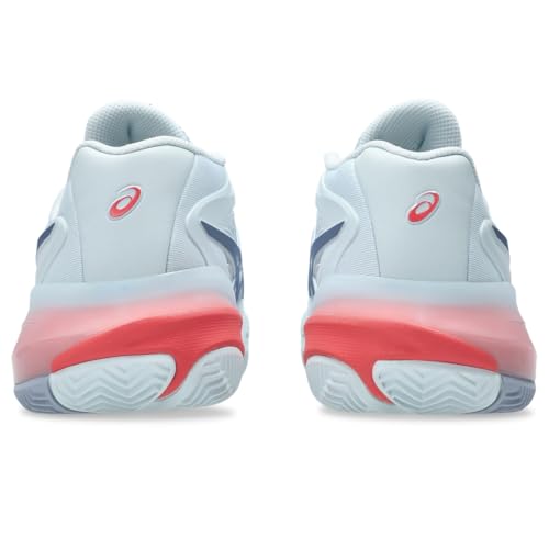 ASICS Women's Gel-Resolution X Clay Tennis Shoes, 9, Sky/Grey Blue