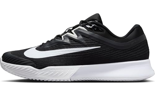 NIKE Men's Vapor Pro 3 Men s Clay CoSneaker, Black White, 11 US