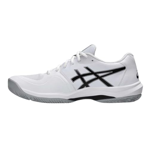 ASICS Men's Game Ff Trainers, White Black, 10.5 US