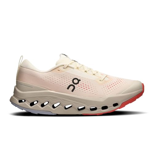 On Mens Cloudsurfer Trail 2 Ivory/Ghost 9 M