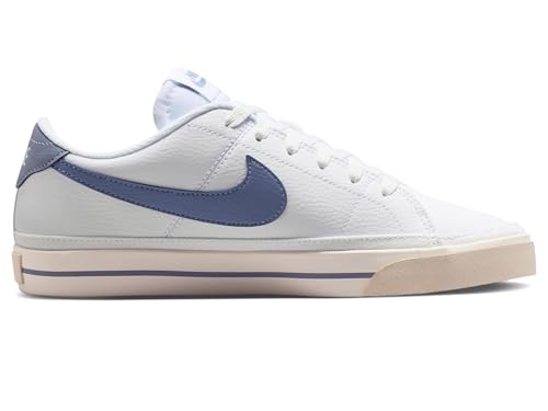 Nike Women's Court Legacy Next Nature Shoes, White/Ashen Slate-Sail, 8