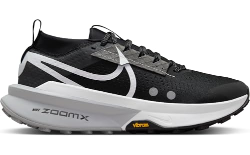 Nike Zegama 2 Men's Trail Running Shoes (FD5190-001, Black/Wolf Grey/Anthracite/White) Size 7