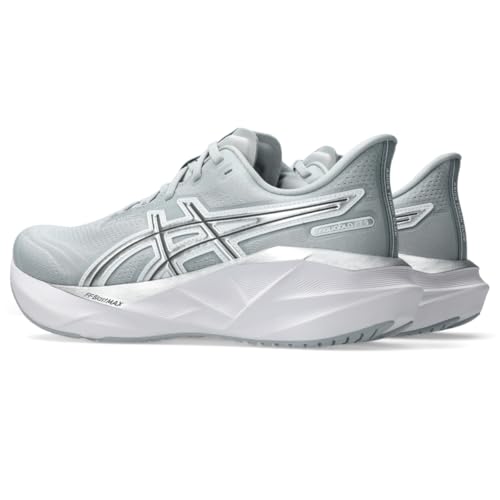 ASICS Men's NOVABLAST 5 Running Shoes, 10, Piedmont Grey/Pure Silver