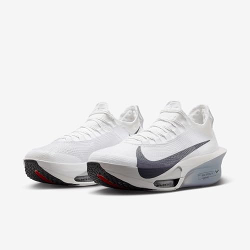 Nike Alphafly 3 Men's Road Racing Shoes (FD8311-101, White/Pure Platinum/Obsidian Mist/Gridiron) Size 7