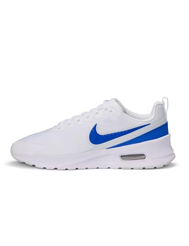 Nike Men's Air Max Nuaxis Shoes, White/Racer Blue-Black-White, 10