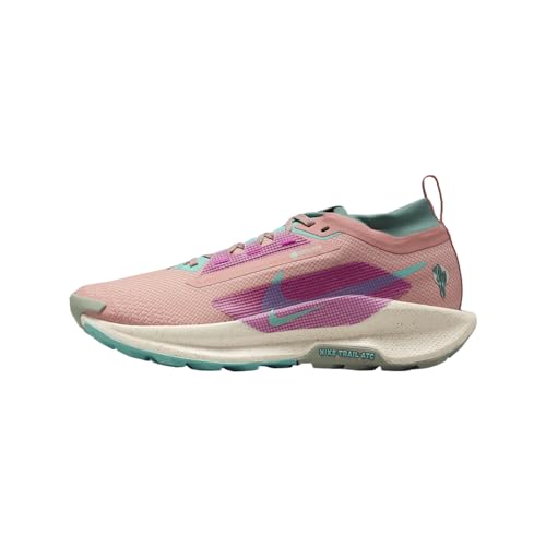 Nike Pegasus Trail 5 Gore-TEX Women's Waterproof Trail Running Shoes (FQ0912-600, Red Stardust/Bicoastal/Vivid Grape/Green Frost) Size 11
