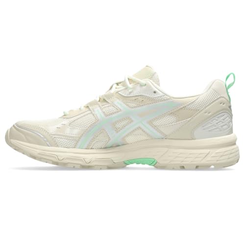 ASICS Unisex Gel-NUNOBIKI Sportstyle Shoes, 7M / 8.5W, Cream/Menthol