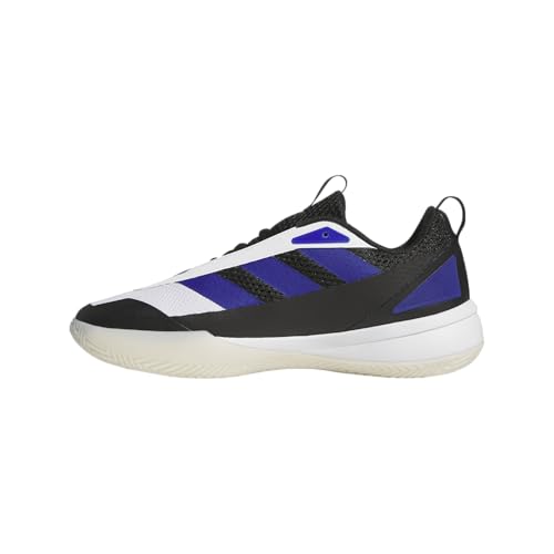 Adidas Unisex-Adult Front Court Basketball, Black/Lucid Blue/White, 6.5