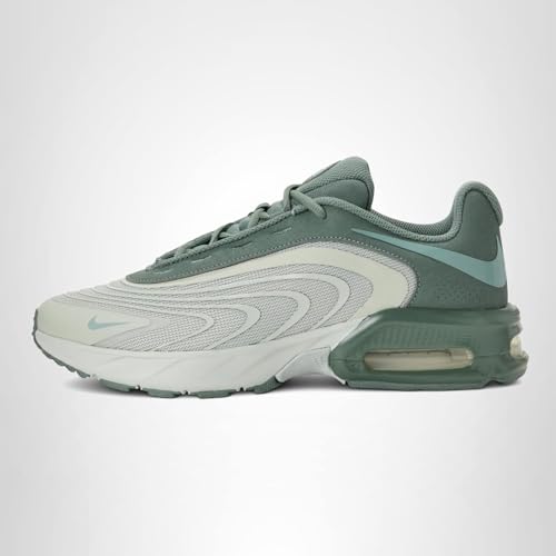 Nike Men's Air Max Fire Shoes, Light Silver/Cannon-Clay Green, 10