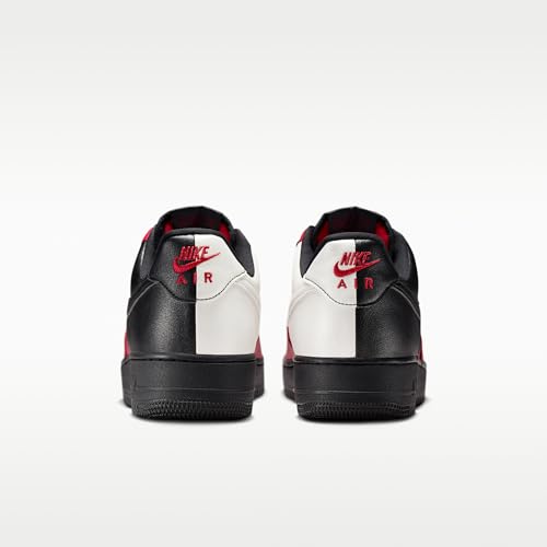 Nike Air Force 1 '07 LV8 Men's Shoes (Gym Red/Summit White/Black) Size 8