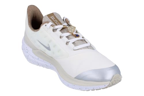 Nike Womens Air Winflo 9 Shield Running Trainers FB1863 Sneakers Shoes (UK 7 US 9.5 EU 41, sail Metallic Silver White 101)