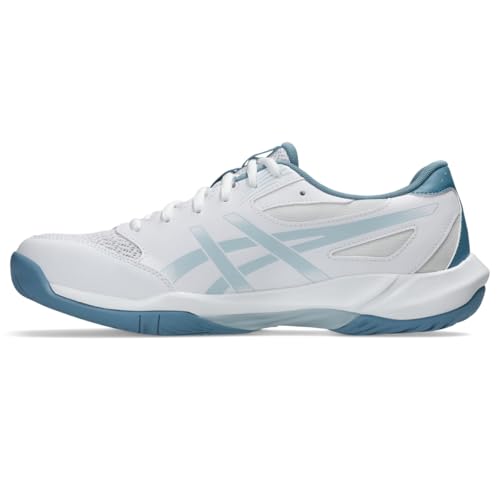 ASICS Men's Gel-Rocket 12 Volleyball Shoes, 9, White/Cool Grey