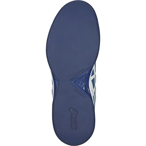 ASICS Men's Gel-Dedicate 5 Tennis Shoes, 9, Azure/White
