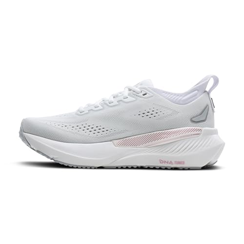 Brooks Women’s Glycerin GTS 23 Supportive Running Shoe - White/Harbor Mist/Metallic - 10.5 Medium