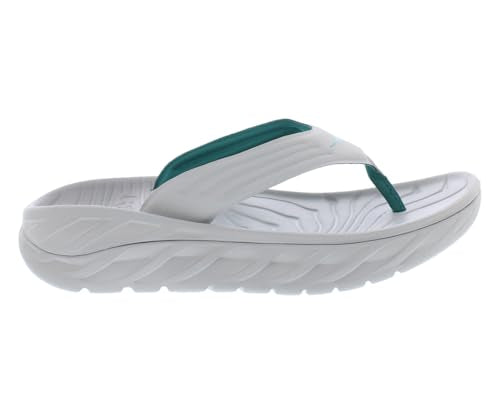Hoka Men's Ora Recovery Flip Stellar Grey/Oceanic 10 Medium