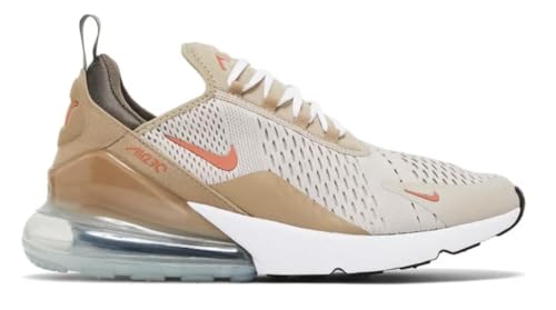 NIKE Men's Air Max 270 Shoe, Cream/Rust Oxide-Khaki, 14, Cream/Rust Oxide-Khaki, 13 UK